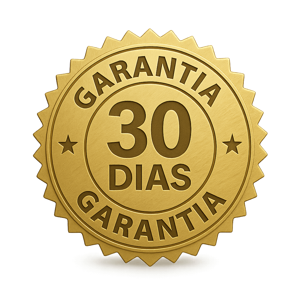 Selo de 30 dias de garantia